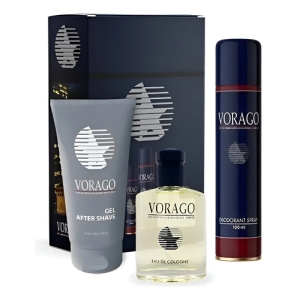 Perfume Vorago 50ml + Desodorante 100ml + After Shave 80g