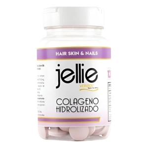 Colágeno Hidrolizado Jellie 120 Comprimidos Promofarma Sin Sabor Para Piel Pelo Uñas