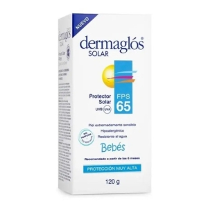 Dermaglós Solar Bebés Fps 65 Prot Solar 120g