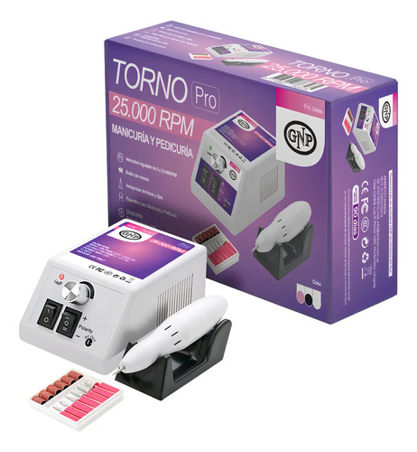 Torno Para Uñas Profesional Gnp 25.000rpm 220v - Imagen 2