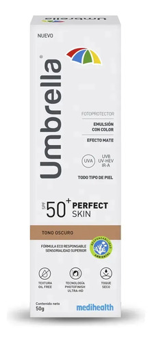 Protector Solar Umbrella Perfect Skin Fps50 Oscuro - Imagen 6