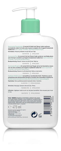 Cerave Gel Limpiador Espumoso De 473ml Sangar - Imagen 2