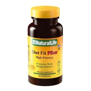 Diet Fit Fiber Natural Life 60 Cápsulas Sin Sabor