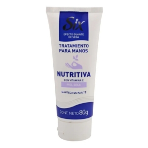 Crema Six Nutritiva Para Piel Seca Con Manteca De Karite 80g
