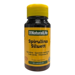 Spirulina Siluett 60 Cápsulas Natural Life