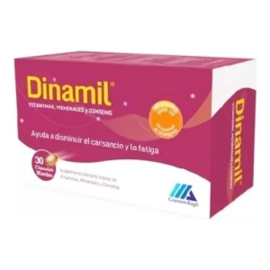 Dinamil 30 Cápsulas Sin Sabor