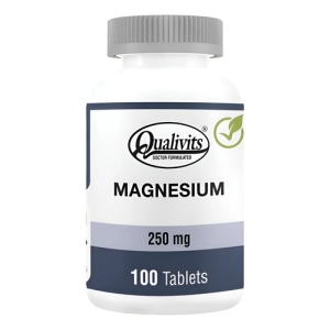 Qualivits Magnesio 250 Mg 100 Tabletas