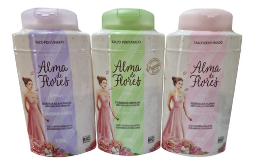 Talcos Alma De Flores , 3 Diferentes Variedades San Gar
