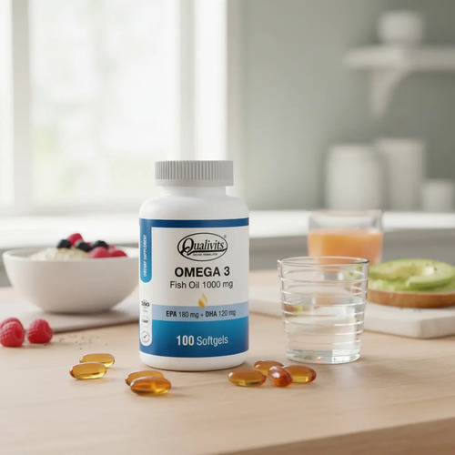 Qualivits Omega 3 1000mg X 100 Cápsulas - Imagen 2