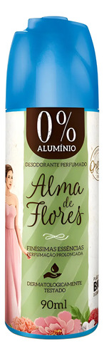 Desodorante Aerosol Spray Alma De Flores Clasico 90ml