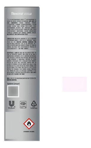 Antitranspirante En Aerosol Rexona Clinical Expert Parfum - Imagen 4