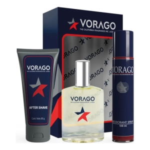 Set Vorago Perfume Clásico 50 Ml + After Shave + Hombre