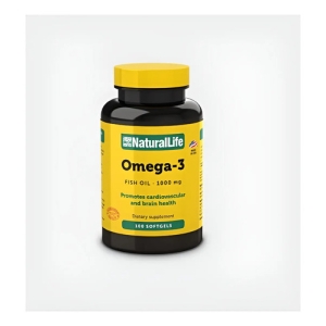 Natural Life Omega 3 Fish Oil Frasco 100 Cápsulas