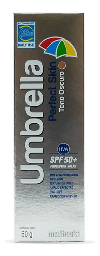 Protector Solar Umbrella Perfect Skin Fps50 Oscuro - Imagen 2