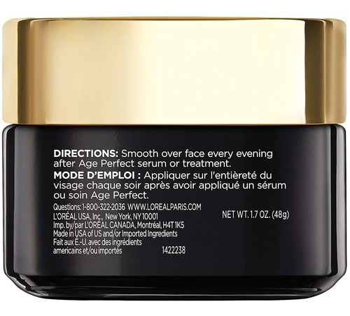 L.oreal Paris Age Perfect Cell Renovacion Crema De Noche - Imagen 2