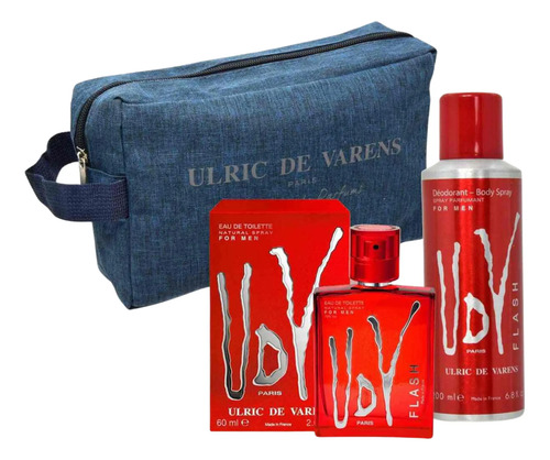 Perfume Udv Flash Ulric De Varens (edt 100 Ml + Deo)