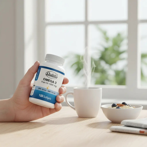 Qualivits Omega 3 1000mg X 100 Cápsulas - Imagen 3