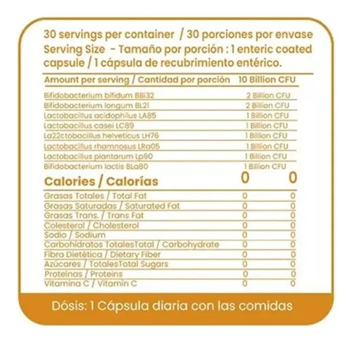 Kaia Biotics Flora Qualivits Cápsulas 30 Unidades - Imagen 2