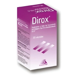 Dirox(R) X 30 Cápsulas | Colágeno Tipo Il No Desnaturalizado