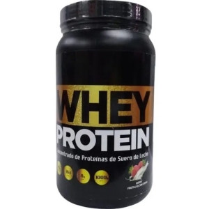 Proteína Whey 100% Promofarma 1 Kg Sabor Frutilla