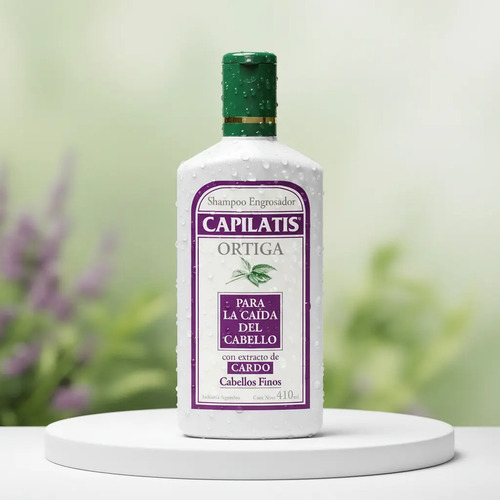 Capilatis Shampoo Engrosador Ortiga Y Cardo 410ml - Imagen 2