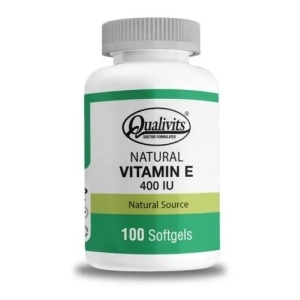Qualivits Natural Vitamin E X 100 Cápsulas