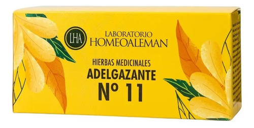 Tisana Adelgazante Homeopatía Alemana Sin Fragancia Metabólica