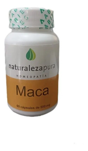 Maca X 60 Caps Energizante, Vigorizante, Natural
