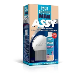 Kit Para Piojos Assy Peine De Acero + Loción