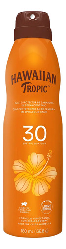 Protector Solar Hawaiian Tropic Zanahoria En Spray F 30