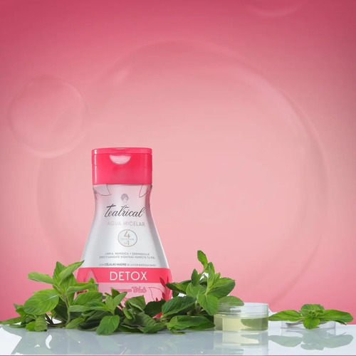 Teatrical Agua Micelar Detox Con Células Madre 600 Ml - Imagen 6