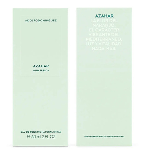Agua Fresca De Azahar Agua Fresca De Adolfo Dominguez Edt 60ml Para Mujer - Imagen 3