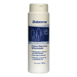 Talco Siliconado Ebroderm 120gr