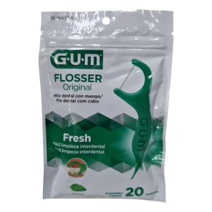 Porta Hilo Dental Gum Flosser Menta X20