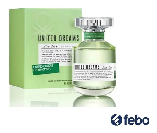 United Dreams Live Free Edt 80ml Para Mujer - Imagen 8