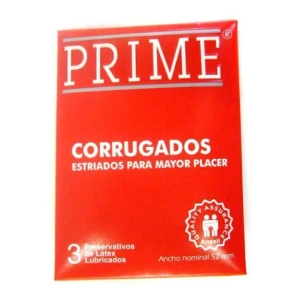Preservativo Prime Caja X3 Tipo De Preservativo Corrugado