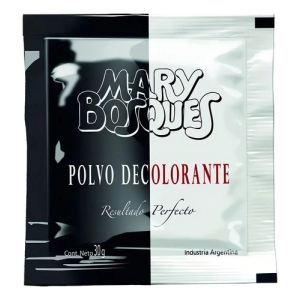 Polvo Decolorante Para Cabello Capilar Mary Bosques X 30g Tono 30 Gr
