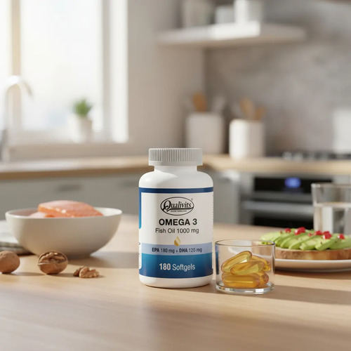 Qualivits Omega 3 1000mg X 180 Cápsulas - Imagen 2