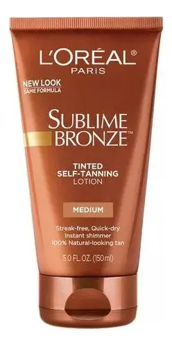 Loción Autobronceante L'oreal Sublime Bronze Medium 150ml