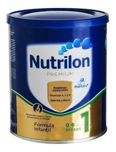 Leche En Polvo Nutrilon Premium 1 Sin Gluten 400g Para Bebés 0-6 Meses - Imagen 2