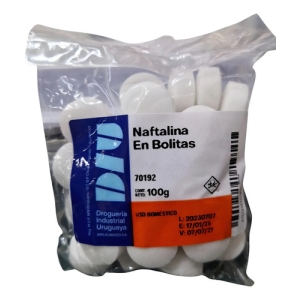 Naftalina En Bolitas Diu Bolsa X 100g