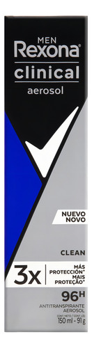 Antitranspirante En Aerosol Rexona Clinical Expert Parfum