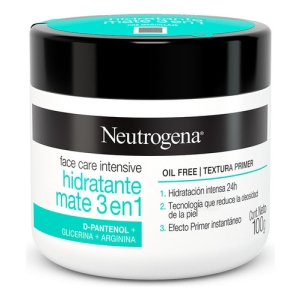 Crema Facial Neutrogena Hidratante Mate 3 En 1 - 100g Todo Tipo De Piel Día/noche