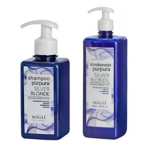 Pack Shampoo Silver Blonde 395ml + Aco 395ml