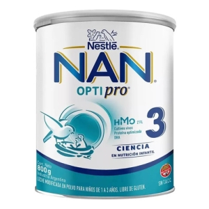 Nestlé Nan Optipro 3 Leche De Fórmula En Polvo 800gr