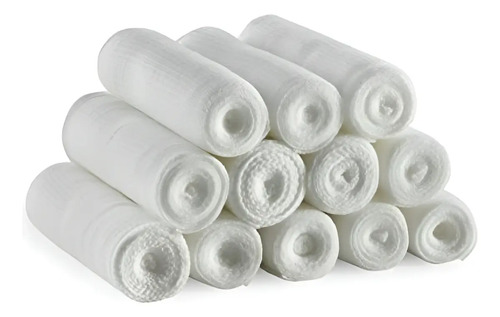 Vendas De Gasa Orillada 10cm X 3 X 10 Unidades
