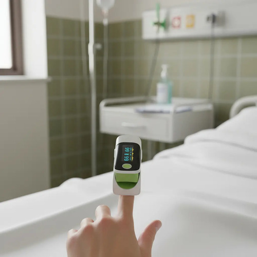 Oximetro Saturometro X1805 Dedo Con Alarma - Imagen 3