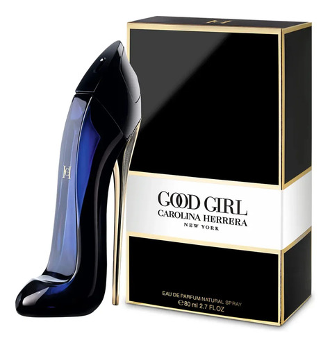 Perfume Carolina Herrera Good Girl Edp 80ml Tradicional Eau De Parfum Femenino Para Mujer - Imagen 2