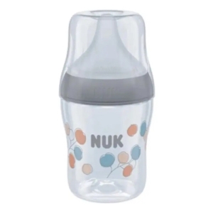 Mamadera Nuk Silicona 150ml +0 Meses Transparente Animales