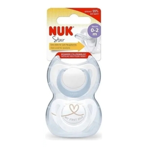 Chupete 0 A 2 Meses Nuk Bpa Free Bebes Recien Nacidos Blanco/celeste 0-2 Meses